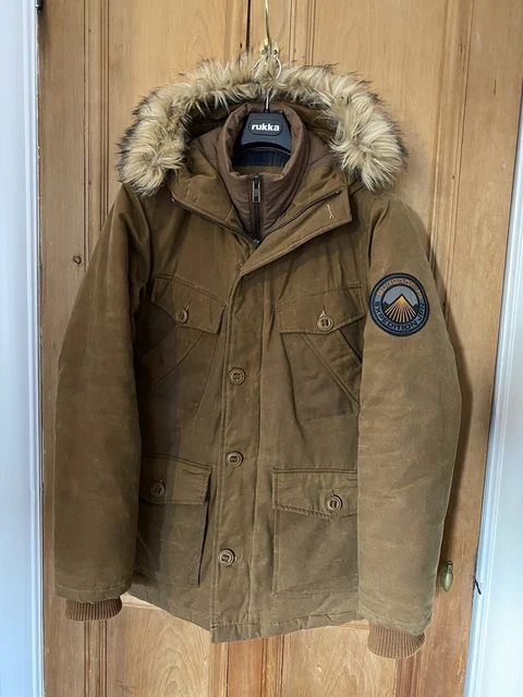 Superdry herculean deals jacket wax edition