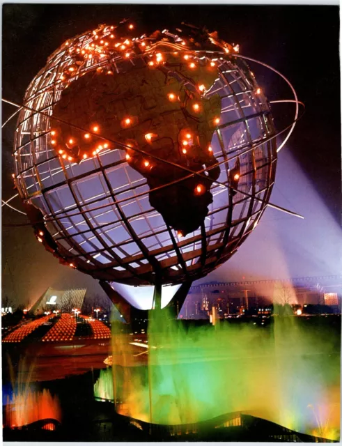 NEW YORK'S WORLDS FAIR UNISPHERE 8.5" X 10.75" Magazine Photo Page Clipping M94