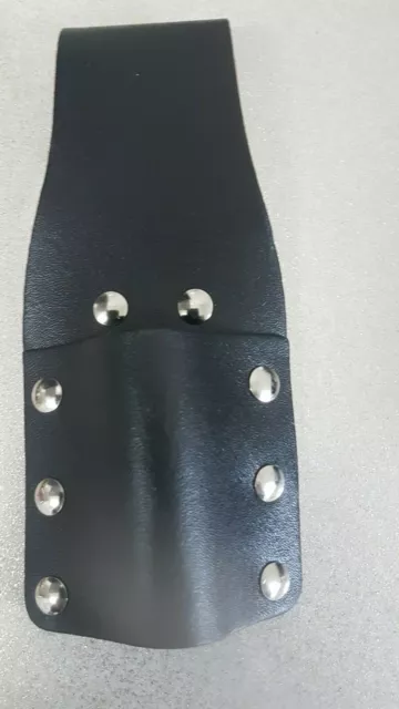 Black Leather Single Spanner Frog Scaffolding Tools -Tool belt Holder Podger