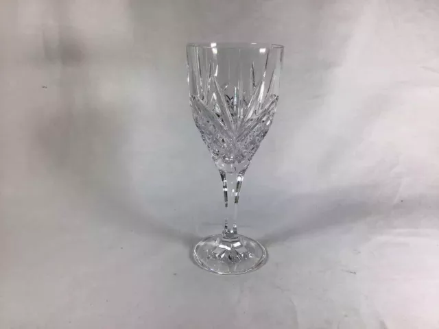 Bohemia Crystal - Crystalex Cortina Pattern Criss Cross And Fan Cut Bowl Vintage