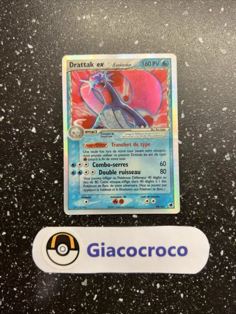Carte pokemon drattak ex iles des dragons 98/101 français vf fr Espèces Delta