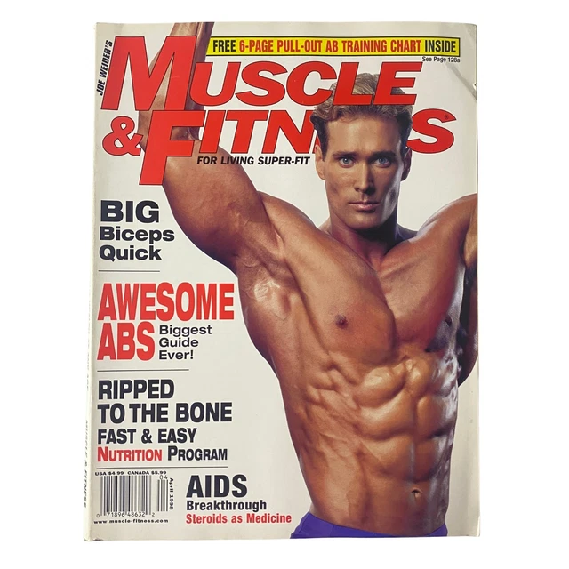 MUSCLE FITNESS Magazine April 1998 Vol 59 Mike O'Hearn No