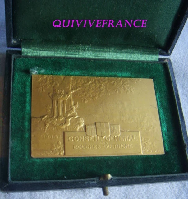 Médaille Bronze Sportive MED1997 - Commission Des Sports Conseil Général BDR Par G. MARTIN