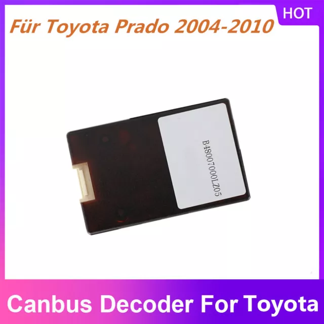 Car Radio Adapter Canbus Box Amplifier Decoder Für Toyota Prado 2004-2010 Tundra