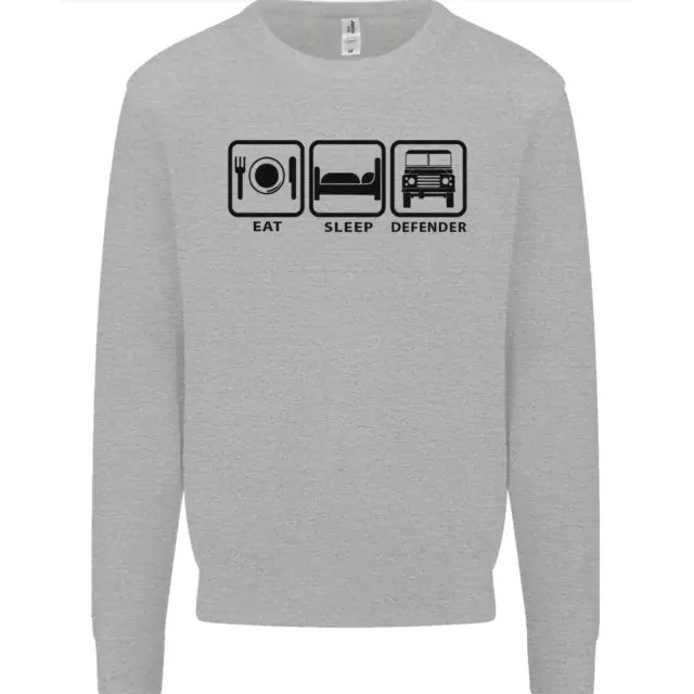 Eat Sleep 4X4 Off Road Roading Car Mens Sweatshirt Jumper