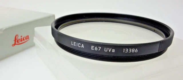 Leitz Leica  E67 UVa Filter 13386 Summilux R ja012