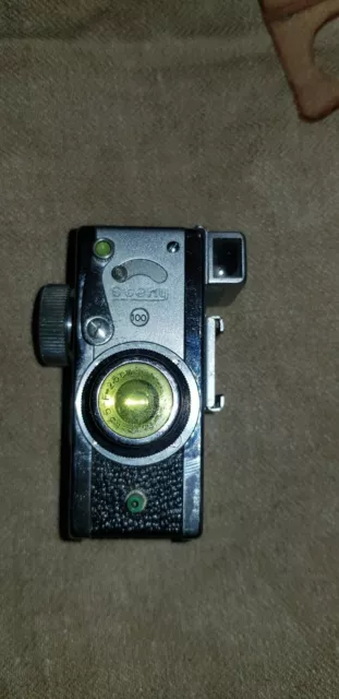 Steky Model III b Kleinstbildkamera Mini Kamera alt Japan 1955