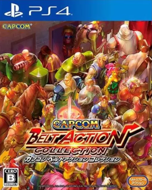 Play Station 4 PS4 CAPCOM Belt Action Collection  Japanese Version Very Good GP