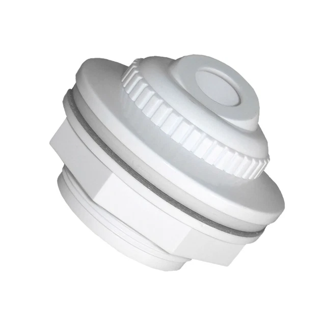 Buse De Retour Pour Piscine Hors-sol - Robinet D'entrée D'eau Avec Globe Oculaire Réglable - Fileté, Adaptateur 38/32 Mm