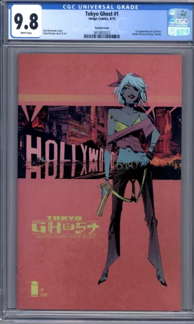 Tokyo Ghost #1 Murphy Variant 1st Appearance of Led, Debbie & Trauma CGC 9.8