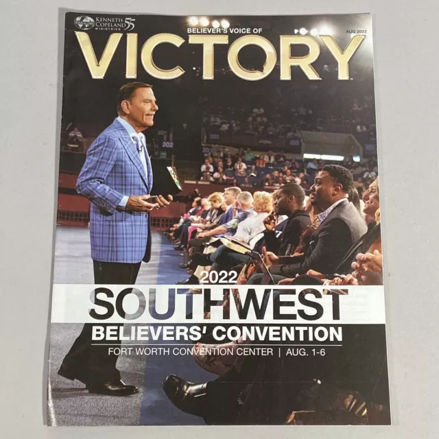 Believer's Voice of Victory Magazine God Aug 2022 Southwest Believers Convention