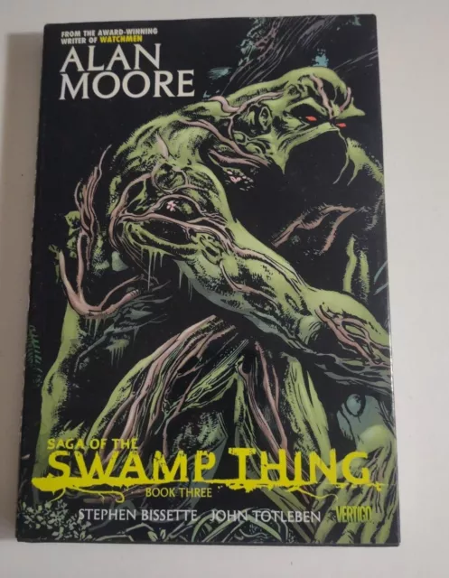 Saga of the Swamp Thing Book Three Alan Moore HC 2010 1st Print 1st Constantine