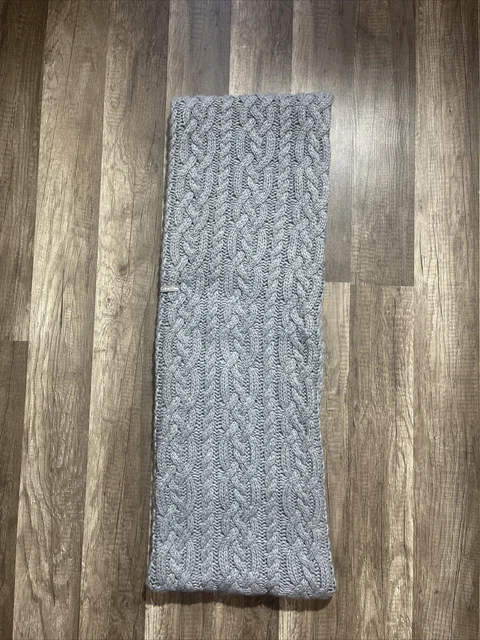 Calvin Klein Faux Fur and Knit Loop Scarf