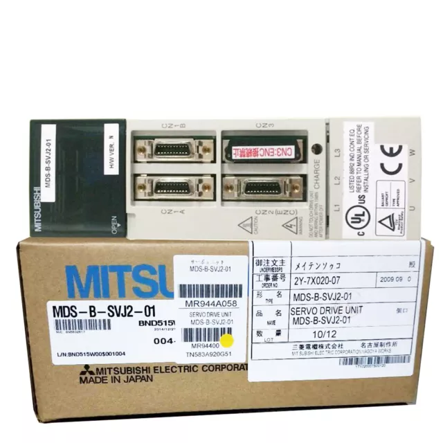 New In Box MITSUBISHI MDS-B-SVJ2-01 Servo Drive