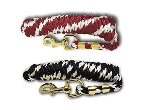 Longe pour cheval - Tricot de liaison dans différents designs élégants laisse...