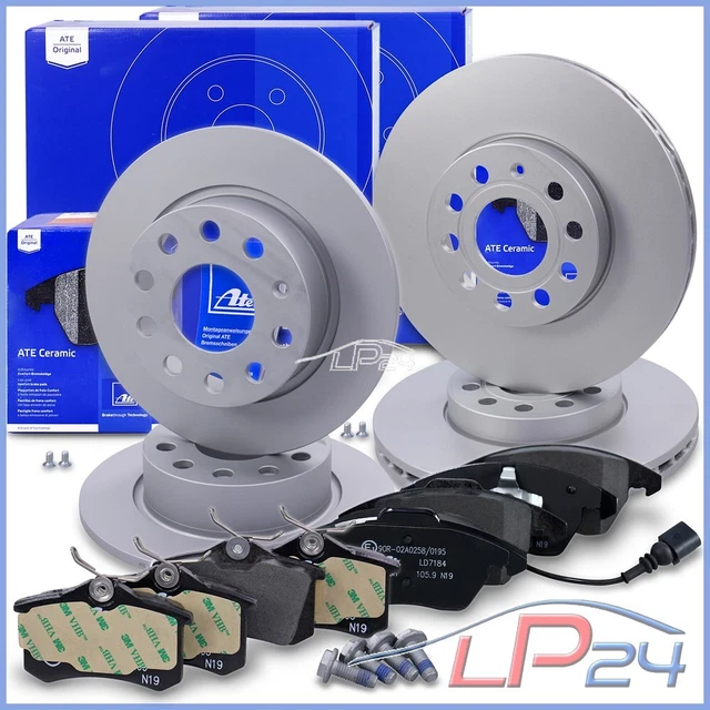 Kit Frein Complet ABS Disques + Plaquettes Avant/arrière Pour VW Touareg CBQ