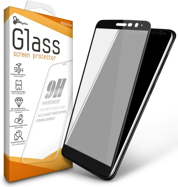 For Cricket Dream 5G/ATT Radiant Max 5G Protector [Full Coverage] Tempered Glass