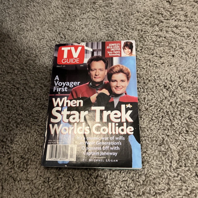 Original Vintage TV Guide February 17,1996 Star Trek Voyager