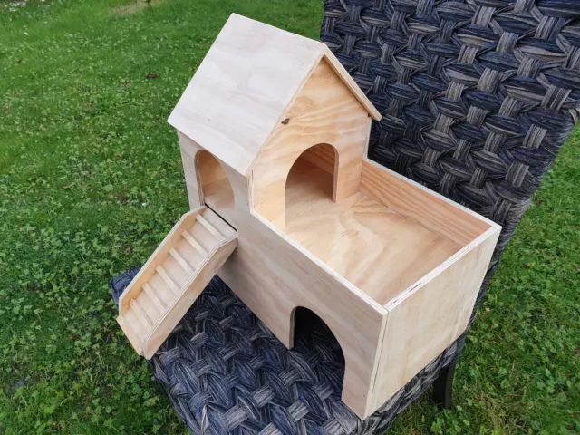 Dwarf Hamster House Castle Hutch à deux niveaux