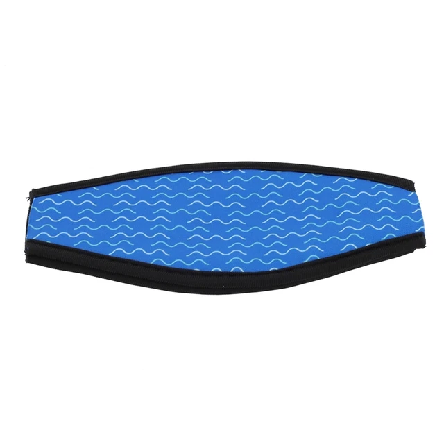Back Hair Band Diving Mask Strap 19*8.5cm Colorful Neoprene Widen Durable