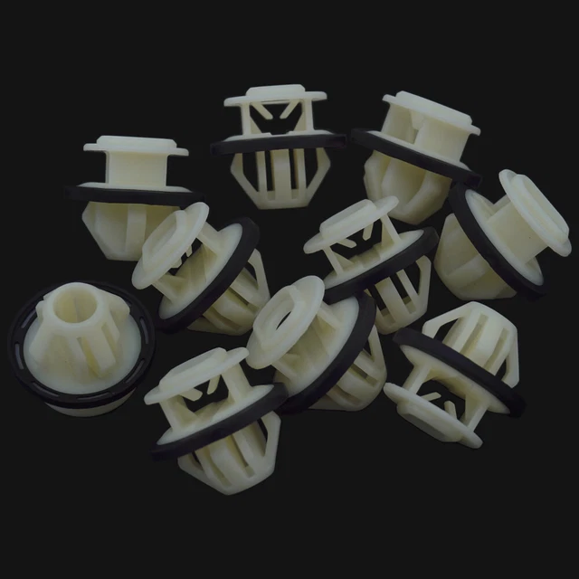 ECSiNG 15 Stück Auto-Seitenschweller Clips - Passend Für Mercedes A0099884278