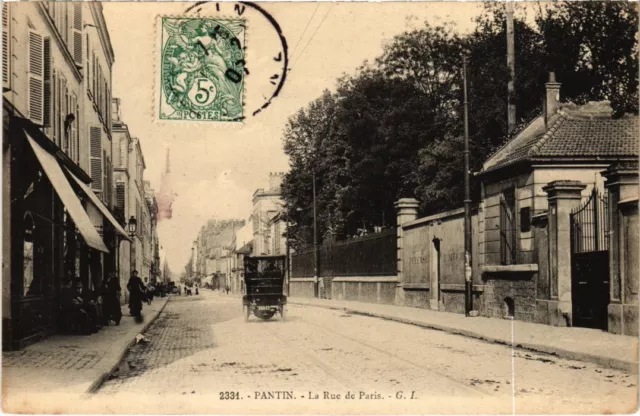 CPA PANTIN Rue de Paris (1353792)