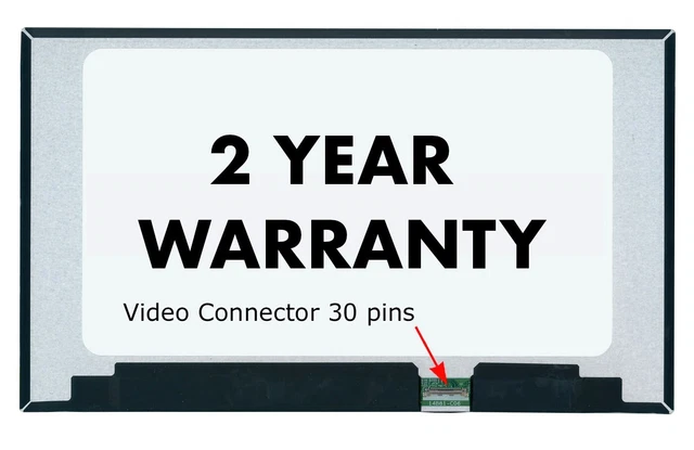 Écran LCD IPS LED FHD 14 Pouces Innolux N140HCA-E5C REV.C2 - 1920x1080 Mat - Pour PC Portable + Bandes Adhésives