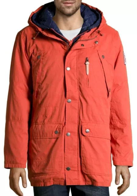 Veste parka manteau 2 en 1 Pepe Jeans neuve orange Taille S