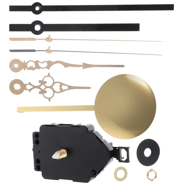 METAL QUARTZ PENDULUM Clock Movement Shaft Mechanism Replacement £10.98 ...