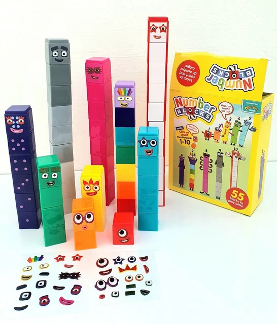 Numberblocks toys special needs number blocks 1 10 autism gift easter
