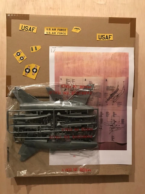 1/72 Esci 90Xx: North American F-100D Super Sword Hun Usaf Century Fighter