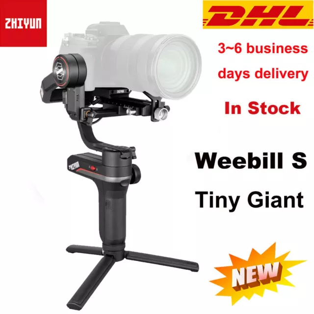 Zhiyun Weebill S 3-Axis Gimbal Handheld Stabilizer For DSLR & Mirrorless Cameras