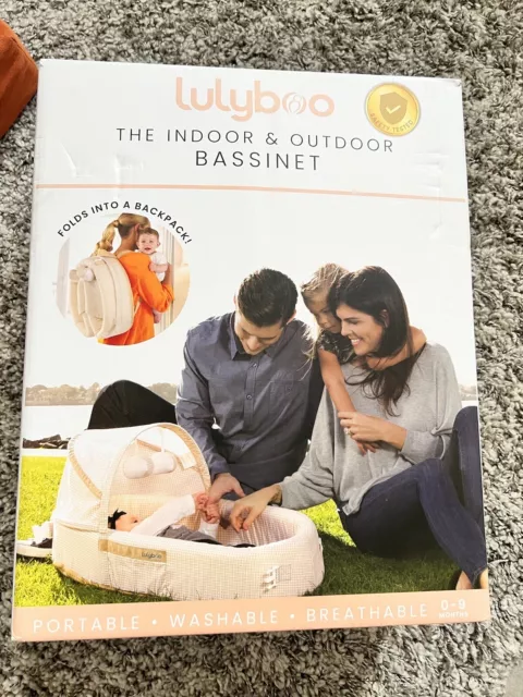 Lulyboo Indoor and Outdoor bassinet - Oatmeal