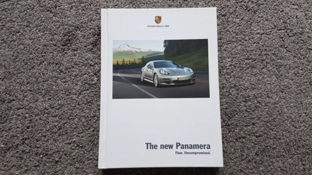 Porsche Panamera Hardback Sales Brochure 2008 2009