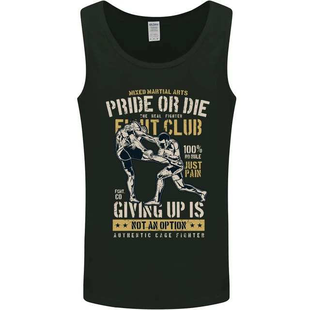 Gilet canotta da uomo Pride MMA Muay Thai arti marziali miste