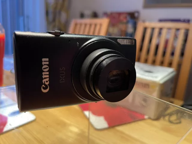 Canon IXUS 170 20.0MP 12x Optical Zoom Compact Digital Camera - Black See Desc