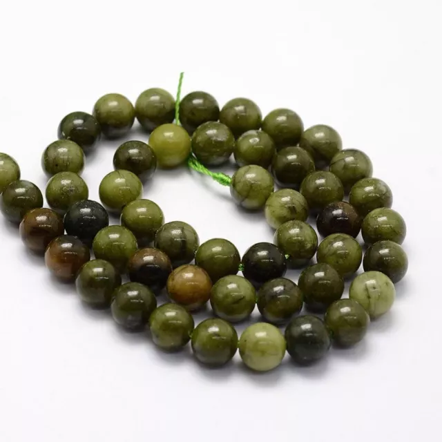 Lot de 32 perles 6mm Jade de Taïwan en pierre Naturelle