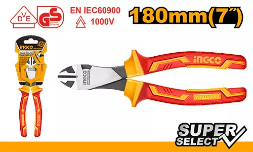 INGCO Insulated Pliers Cable Cutter Long Nose Pliers Pump Pliers Wire Stripping