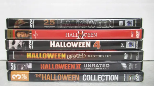 Halloween/Michael Myers  Collection DVD Lot