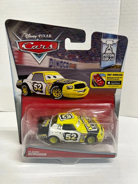 Cars Disney Pixar Die-Cast Piston Cup Claude Scruggs #52 Leak Less