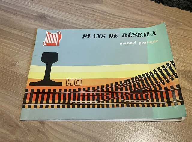JOUEF HO PLAN de Reseaux Manuel Circuit Train Vintage Modelisme