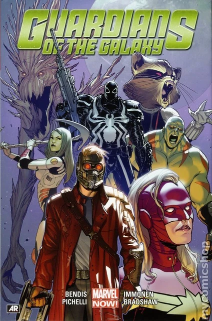 Guardians of the Galaxy HC Deluxe Edition 2-1ST VF 2016 Stock Image