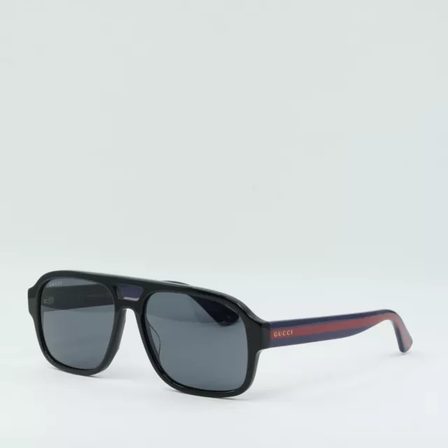 New GUCCI GG0925S 001 Black/Grey 58-16-145 Sunglasses