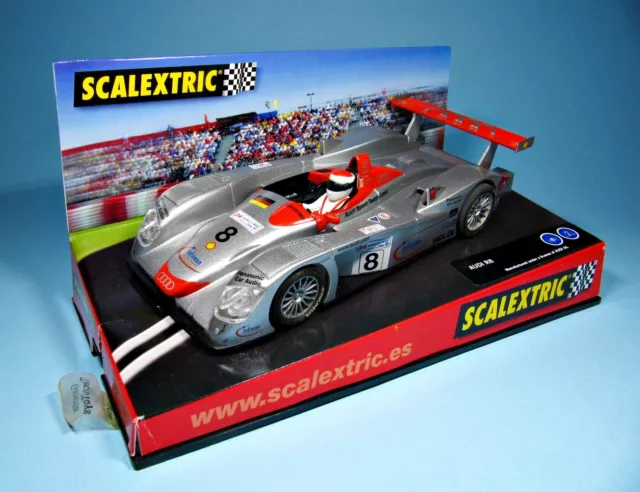 Scalextric Audi R8 Ganador Le Mans 2000 #8 - Pirro / Kristensen / Biela - Usado