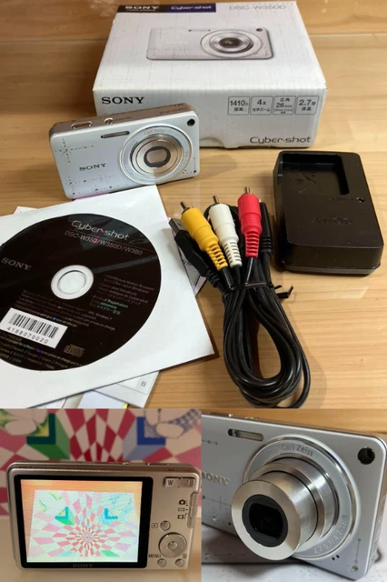 SONY Cyber-shot DSC-W350D ホワイト◯ ソニー、女性向けデジタルカメラ「DSC-W350D」 - 価格.com