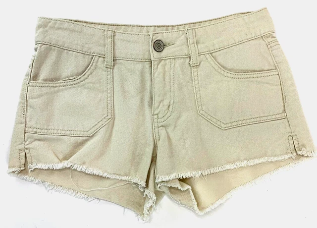 Blue Asphalt Womens Junior Size 5/27 Distressed Sexy Jean Shorts Casual Cotton