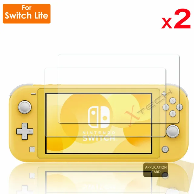 2x Clear LCD Screen Protector Guard Covers for Nintendo Switch Lite Console