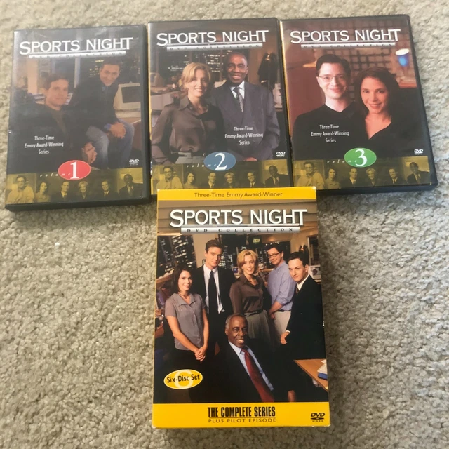 SPORTS NIGHT DVD Collection The Complete TV Series 6 Disc Box Set