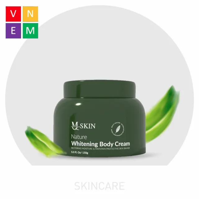 2x MQ SKIN Nature Whitening Body Cream, Moisturizing & Preventing Dark Spots