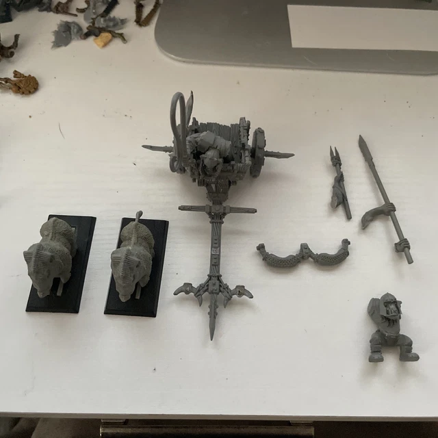WARHAMMER OLD WORLD, Beast, Bete, Beastmen, chariot, Char, Boar WARHAMMER OLD WORLD, Beast, Bete, Beastmen, chariot, Char, Boar